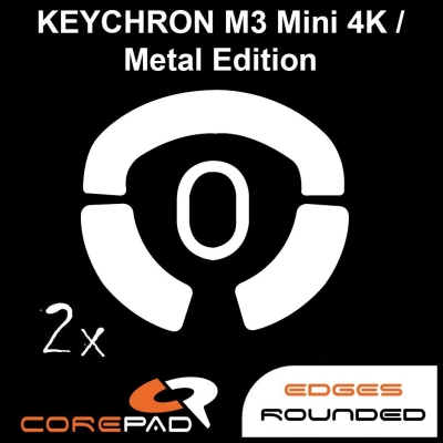 Hyperglides Hypergleits Hypergleids Corepad Skatez PRO Keychron M3 Mini 4K Wireless Metal Edition